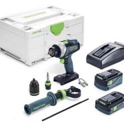 Perceuse visseuse sans fil Festool TDC 18/4 5,2/4,0 I-Plus - Perceuse-visseuse sans fil