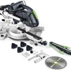 Scie à onglet électrique sans fil Festool KAPEX KSC 60 EB 5,2 I-Plus Scie à onglets radiale sans-fil - 36V Li-ion - 2x 5,2Ah - 216 mm