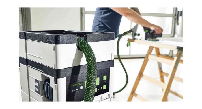 Aspirateur sans fil Festool CTLC SYS HPC 4,0 I-Plus Aspirateur sans fil - 36V Li-Ion (4x 4,0 Ah) -2400 L/min - classe L â Image 4