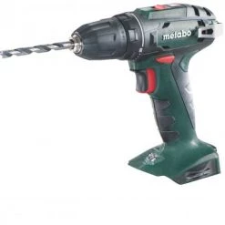 Perceuse visseuse sans fil Metabo BS 18 - Perceuse visseuse sans fil Li-Ion 18V (machine seule) - 48 Nm