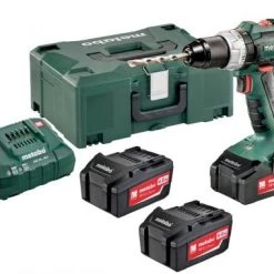 Perceuse visseuse sans fil Metabo BS 18 LT BL - Set perceuse visseuse Li-Ion 18V (3x batterie 4,0Ah) dans MetaLoc - moteur brushless - 60Nm - 602325960