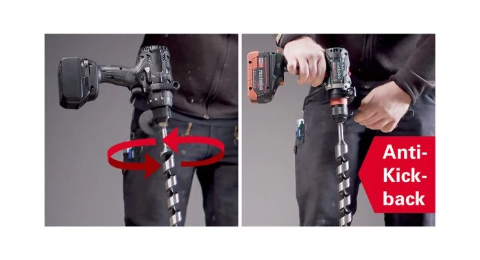 Perceuse visseuse sans fil Metabo Bs 18 LTX BL Q I Perceuse visseuse Ă percussion sans fil - 18V Li-ion - brushless - Machine seule â Image 6