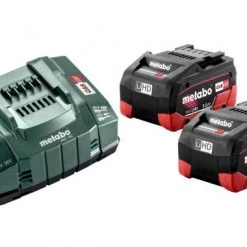 Batterie Metabo 685122000 Set de demarrage 18V Li-Ion (2x batterie 5,5Ah) + chargeur