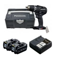 Perceuse visseuse sans fil Panasonic EY74A3PN2G32 - Set perceuse visseuse Li-Ion 14,4-18V (2x batterie 3.0Ah) dans systainer - moteur brushless - 50Nm