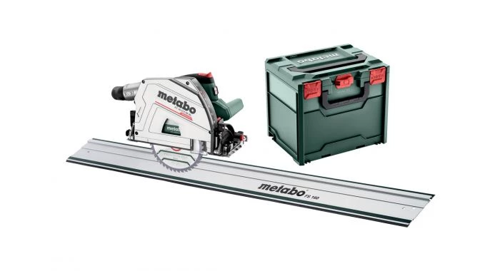 Scie plongeante sans fil Metabo KT 18 LTX 66 BL - Scie circulaire plongeante sans fil Li-Ion 18V (machine seule) incl. rail de guidage dans MetaBox - 165 x 20 mm - 66 mm - 691172840